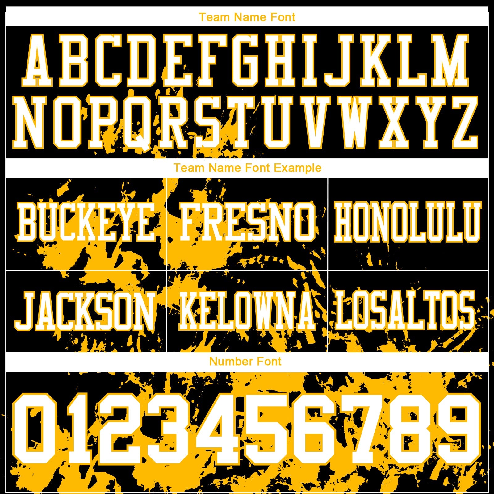 Custom Black White-Gold 3D Pattern Splash Authentic Football Jersey