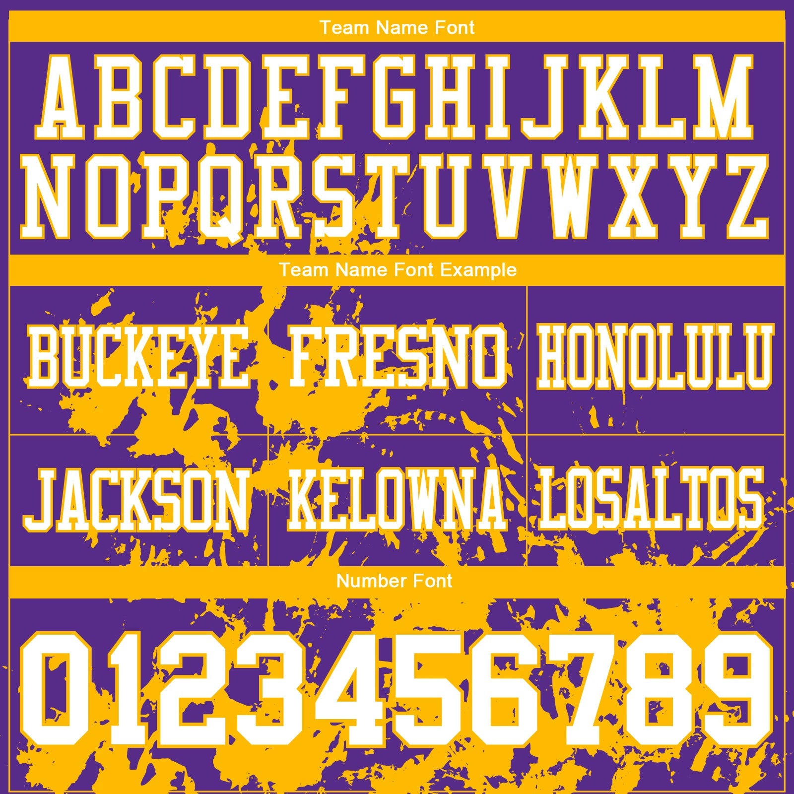 Custom Purple White-Gold 3D Pattern Splash Authentic Football Jersey