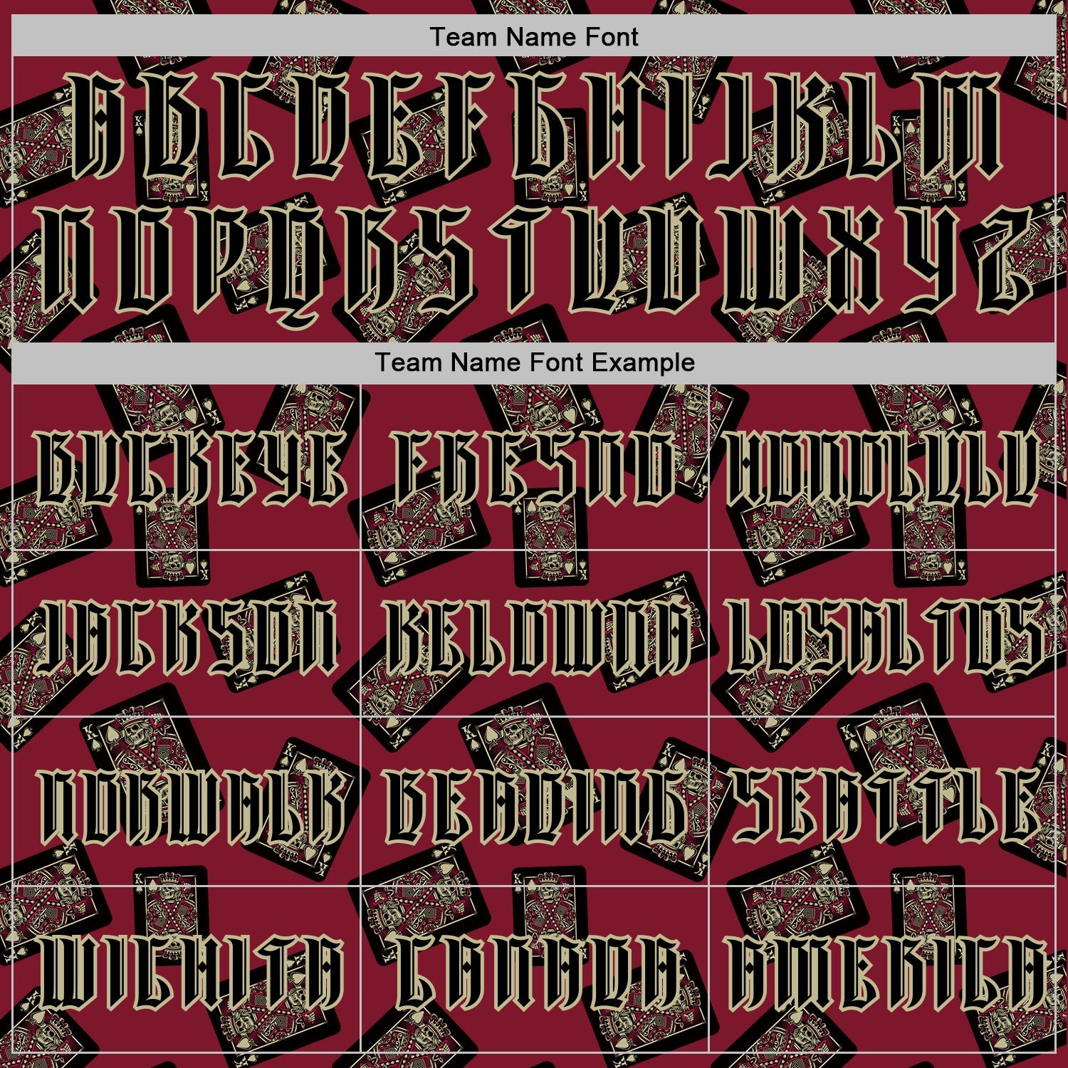 Custom Crimson Gold 3D Skull Poker Playing Card Vintage Sports Pullover Sweatshirt Hoodie