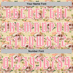 Custom Cream Medium Pink-White 3D Skull Roses Gothic Vintage Sports Pullover Sweatshirt Hoodie