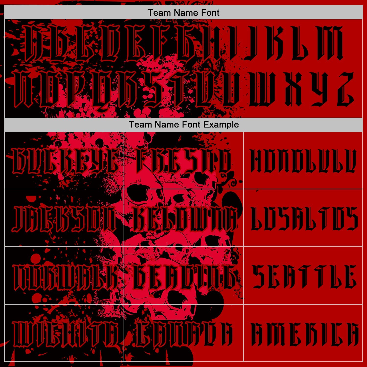 Custom Red Black 3D Skull Gothic Splash Vintage Grunge Art Sports Pullover Sweatshirt Hoodie