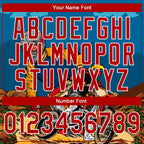 Custom Stitched Blue Red-White 3D Pattern Design Motorcycle Motocross Racing Sports Pullover Sweatshirt Hoodie