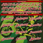 Custom Stitched Green Red-White 3D Pattern Design Motorcycle Motocross Skull Racing Sports Pullover Sweatshirt Hoodie