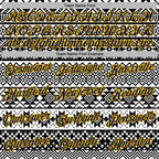 Custom Stitched White Navy-Gold 3D Pattern Design Tribal Ethnic Native American Sports Pullover Sweatshirt Hoodie