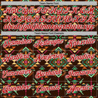 Custom Stitched Brown Red-White 3D Pattern Design Tribal Ethnic Native American Sports Pullover Sweatshirt Hoodie