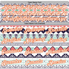Custom Stitched White Orange 3D Pattern Design Tribal Ethnic Native American Sports Pullover Sweatshirt Hoodie