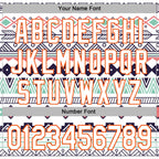 Custom Stitched White Orange 3D Pattern Design Tribal Ethnic Native American Sports Pullover Sweatshirt Hoodie