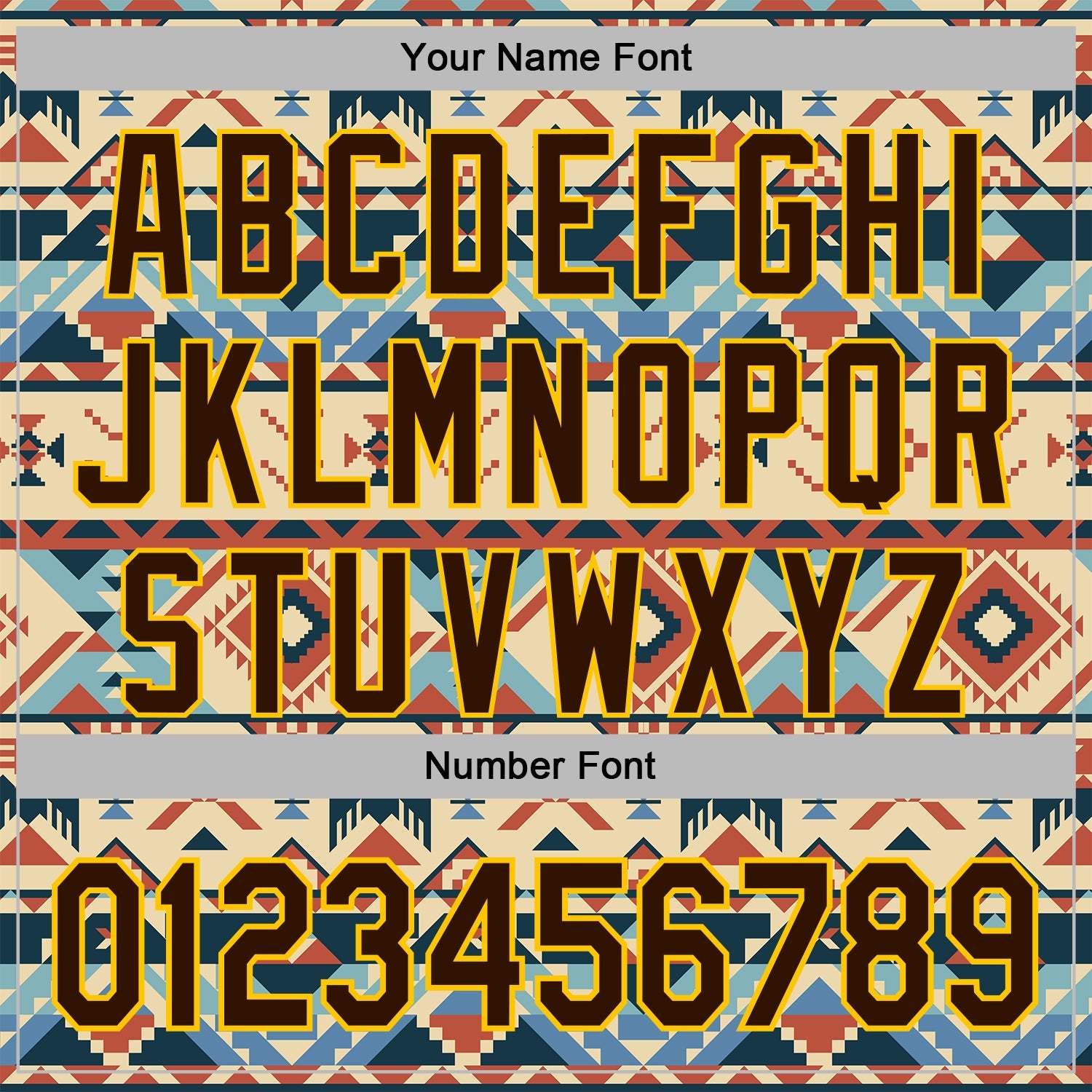 Custom Stitched Cream Brown-Yellow 3D Pattern Design Tribal Ethnic Native American Sports Pullover Sweatshirt Hoodie