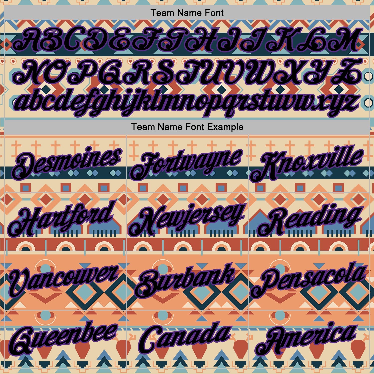 Custom Stitched City Cream Black-Purple 3D Pattern Design Tribal Ethnic Native American Sports Pullover Sweatshirt Hoodie