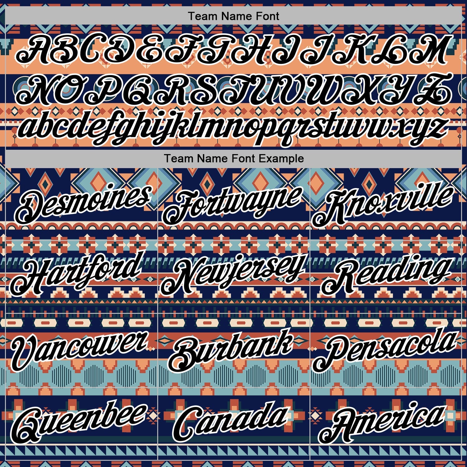 Custom Stitched Navy Black-White 3D Pattern Design Tribal Ethnic Native American Sports Pullover Sweatshirt Hoodie
