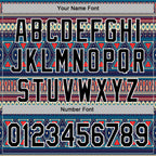 Custom Stitched Navy Black-White 3D Pattern Design Tribal Ethnic Native American Sports Pullover Sweatshirt Hoodie
