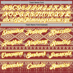 Custom Stitched Red White-Yellow 3D Pattern Design Tribal Ethnic Native American Sports Pullover Sweatshirt Hoodie