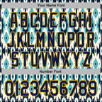 Custom Stitched Cream Navy-Gold 3D Pattern Design Tribal Ethnic Native American Sports Pullover Sweatshirt Hoodie