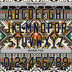 Custom Stitched Black Navy-Gold 3D Pattern Design Tribal Ethnic Native American Sports Pullover Sweatshirt Hoodie