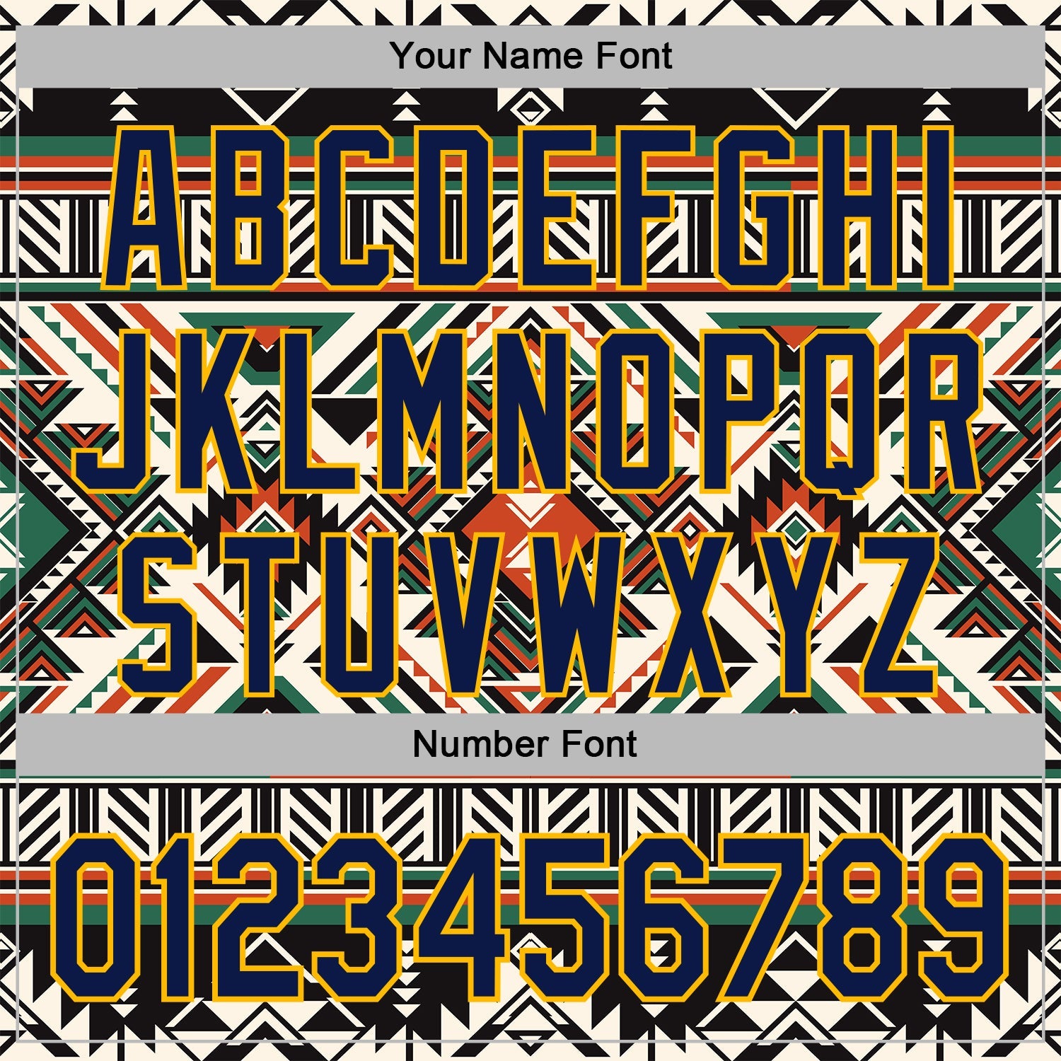 Custom Stitched Black Navy-Gold 3D Pattern Design Tribal Ethnic Native American Sports Pullover Sweatshirt Hoodie