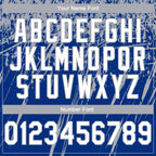 Custom Stitched Royal White-Gray 3D Pattern Design Splash Grunge Art Sports Pullover Sweatshirt Hoodie