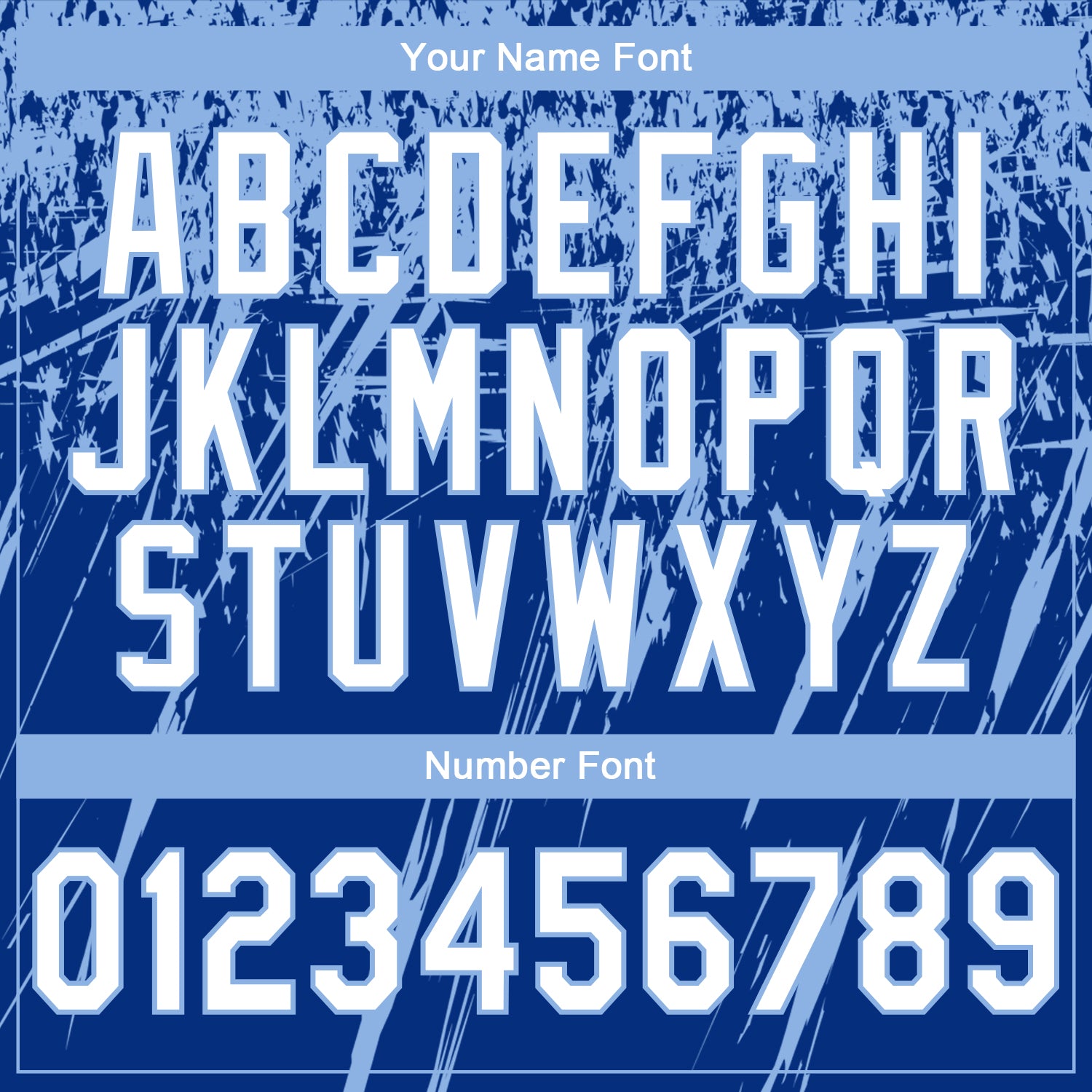 Custom Stitched Royal White-Light Blue 3D Pattern Design Splash Grunge Art Sports Pullover Sweatshirt Hoodie