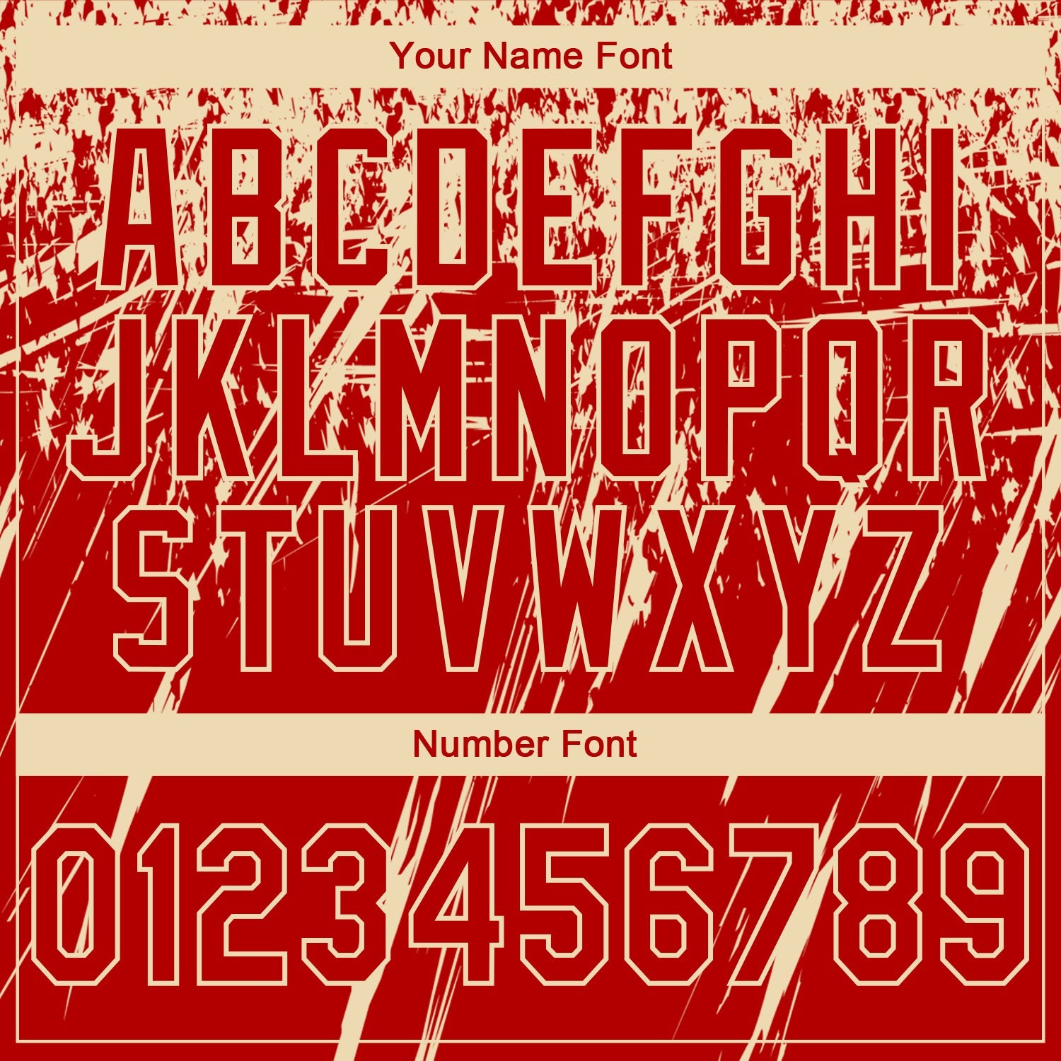 Custom Stitched Red Cream 3D Pattern Design Splash Grunge Art Sports Pullover Sweatshirt Hoodie