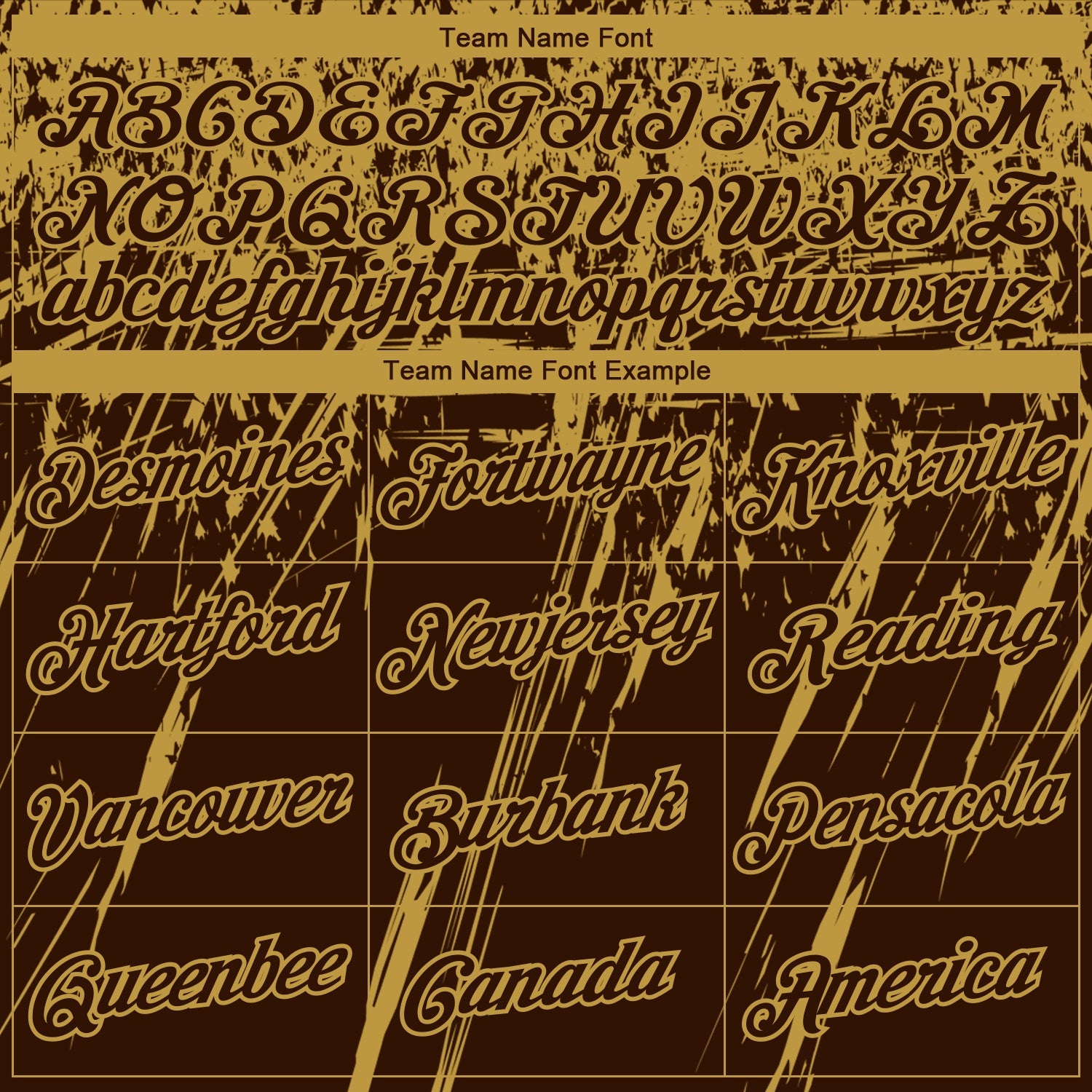 Custom Stitched Brown Old Gold 3D Pattern Design Splash Grunge Art Sports Pullover Sweatshirt Hoodie