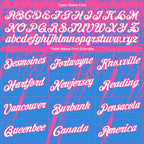 Custom Stitched Powder Blue White-Pink 3D Pattern Design Splash Grunge Art Sports Pullover Sweatshirt Hoodie