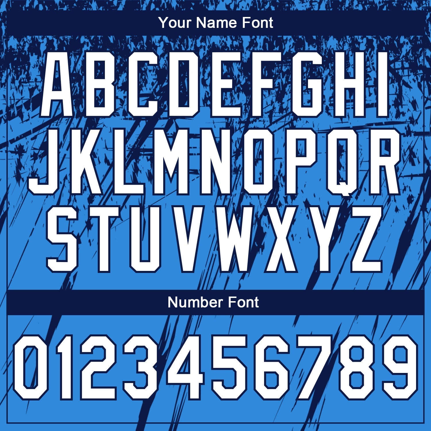 Custom Stitched Powder Blue White-Navy 3D Pattern Design Splash Grunge Art Sports Pullover Sweatshirt Hoodie