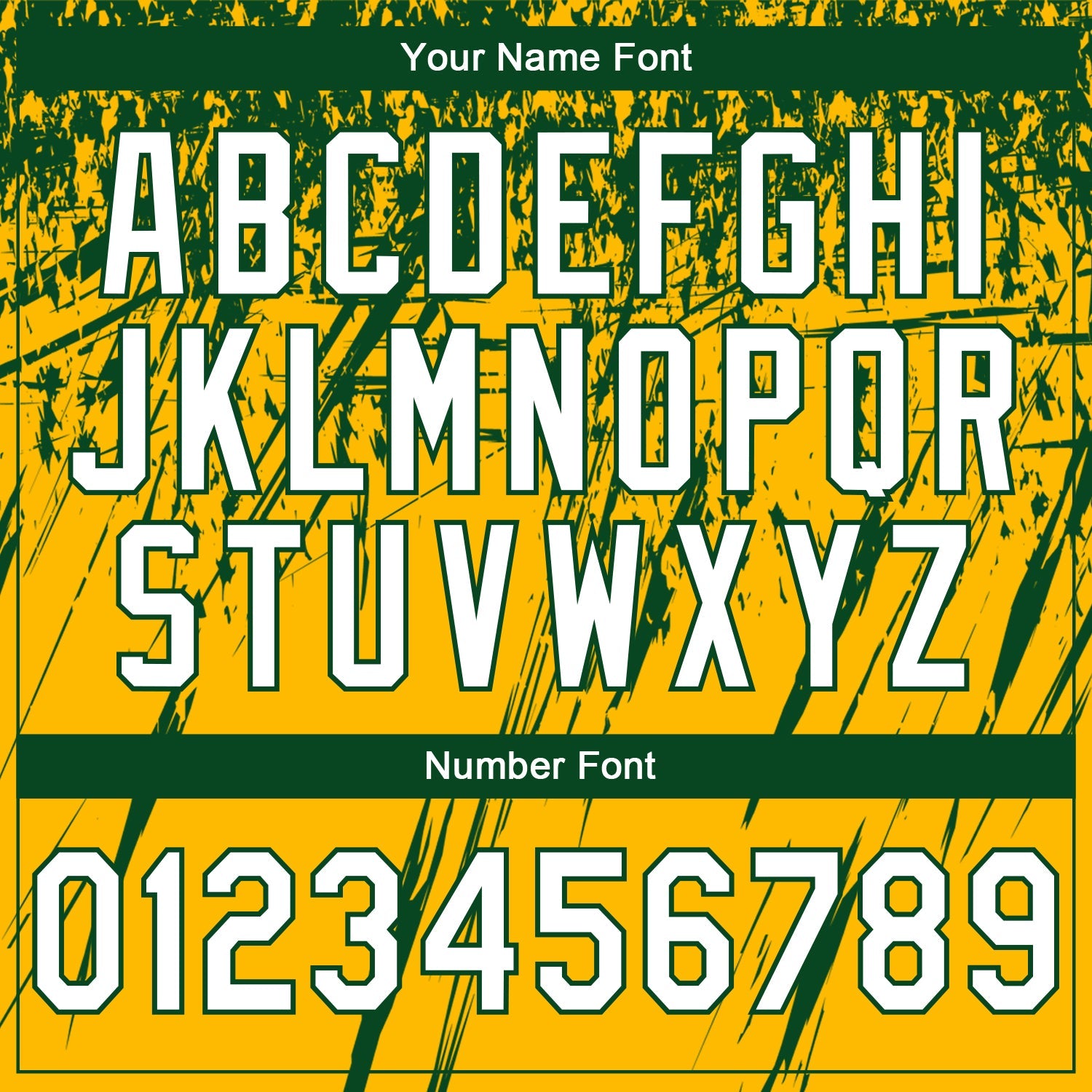 Custom Stitched Gold White-Green 3D Pattern Design Splash Grunge Art Sports Pullover Sweatshirt Hoodie