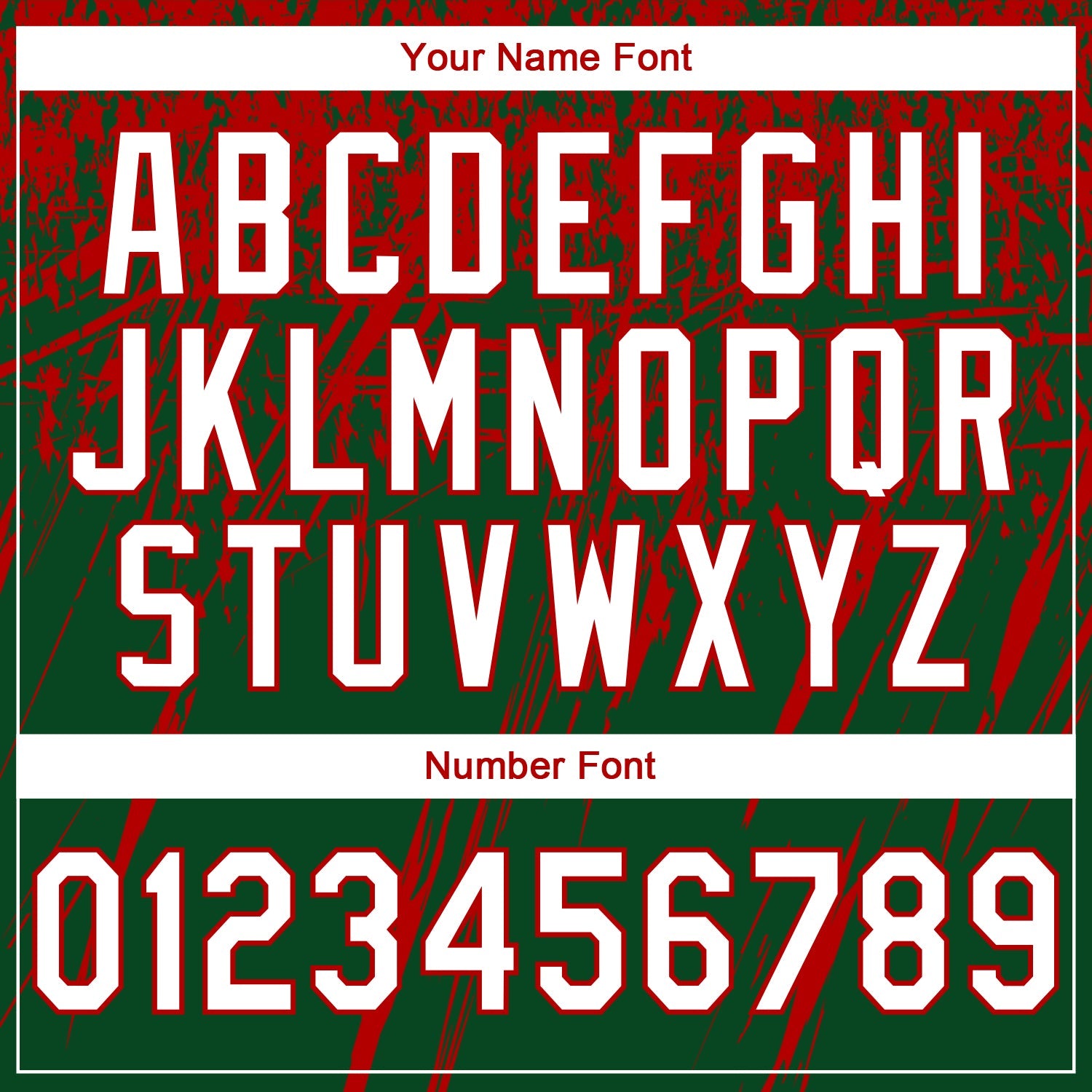 Custom Stitched Green White-Red 3D Pattern Design Splash Grunge Art Sports Pullover Sweatshirt Hoodie