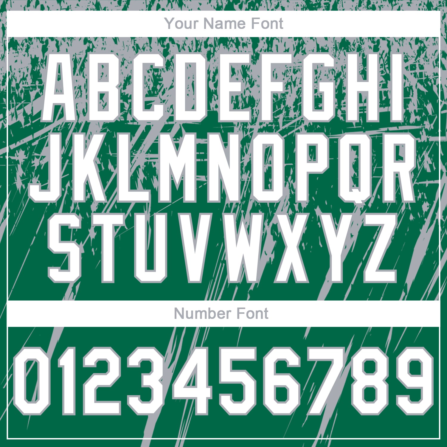 Custom Stitched Kelly Green White-Gray 3D Pattern Design Splash Grunge Art Sports Pullover Sweatshirt Hoodie