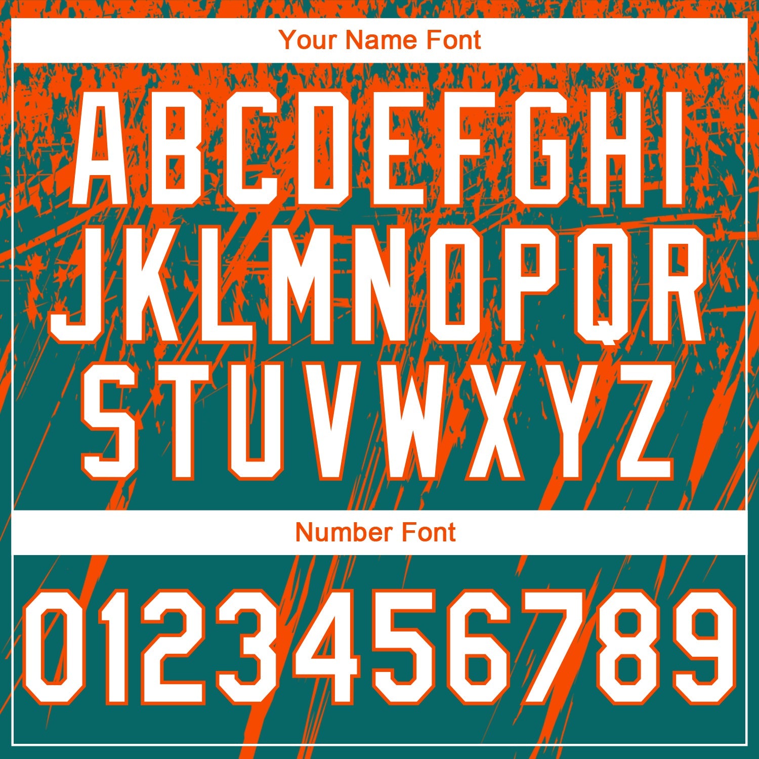 Custom Stitched Teal White-Orange 3D Pattern Design Splash Grunge Art Sports Pullover Sweatshirt Hoodie