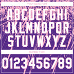 Custom Stitched Purple White-Light Pink 3D Pattern Design Splash Grunge Art Sports Pullover Sweatshirt Hoodie