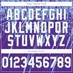 Custom Stitched Purple White-Light Blue 3D Pattern Design Splash Grunge Art Sports Pullover Sweatshirt Hoodie