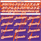 Custom Stitched Purple White-Orange 3D Pattern Design Splash Grunge Art Sports Pullover Sweatshirt Hoodie