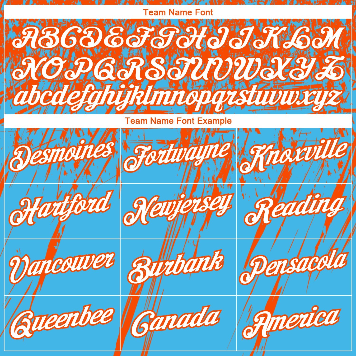 Custom Stitched Sky Blue White-Orange 3D Pattern Design Splash Grunge Art Sports Pullover Sweatshirt Hoodie