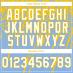 Custom Stitched Light Blue White-Yellow 3D Pattern Design Splash Grunge Art Sports Pullover Sweatshirt Hoodie