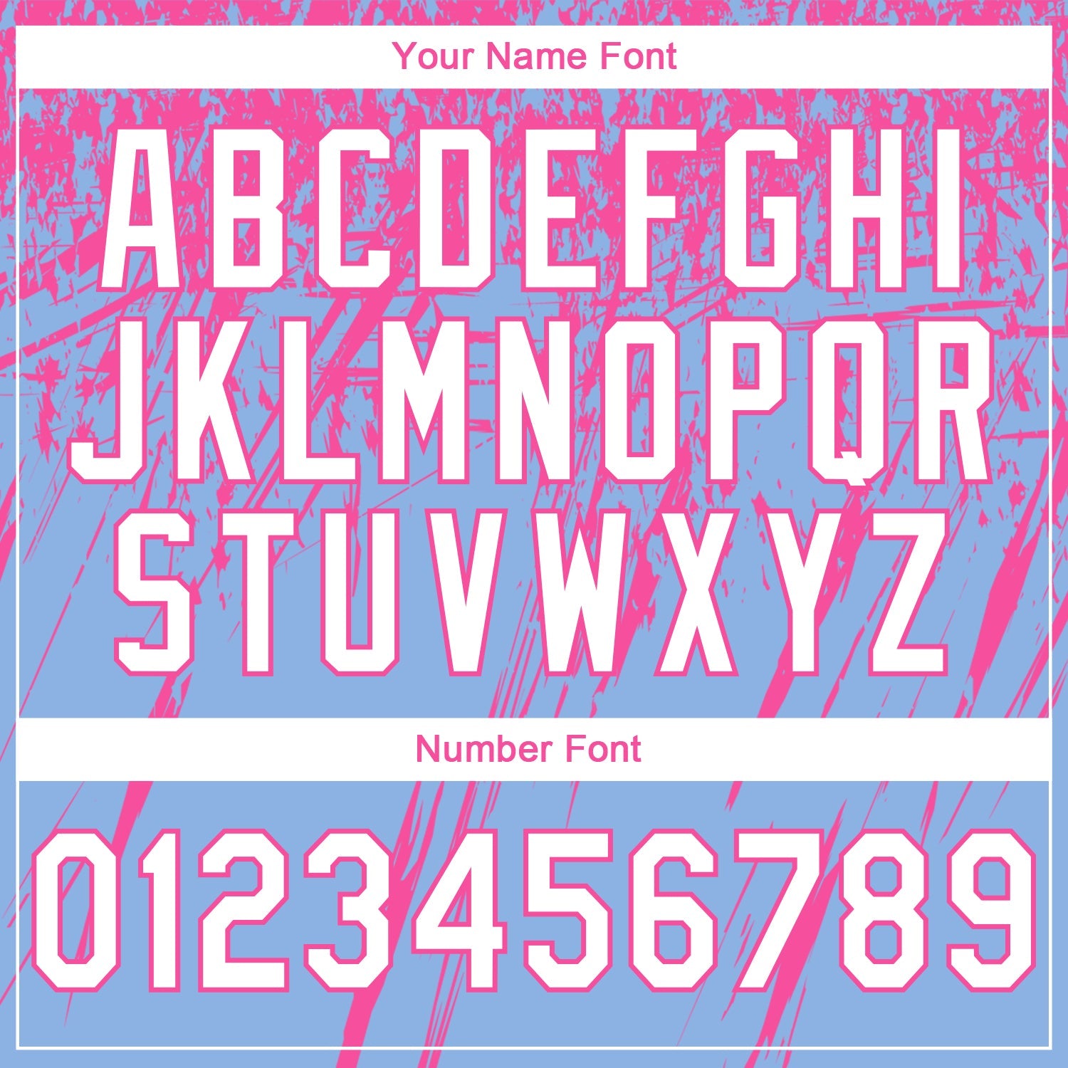 Custom Stitched Light Blue White-Pink 3D Pattern Design Splash Grunge Art Sports Pullover Sweatshirt Hoodie