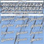 Custom Stitched Light Blue White-Steel Gray 3D Pattern Design Splash Grunge Art Sports Pullover Sweatshirt Hoodie