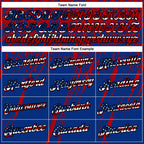 Custom Stitched Royal USA Flag Red Black-White 3D Pattern Design Splash Grunge Art Sports Pullover Sweatshirt Hoodie