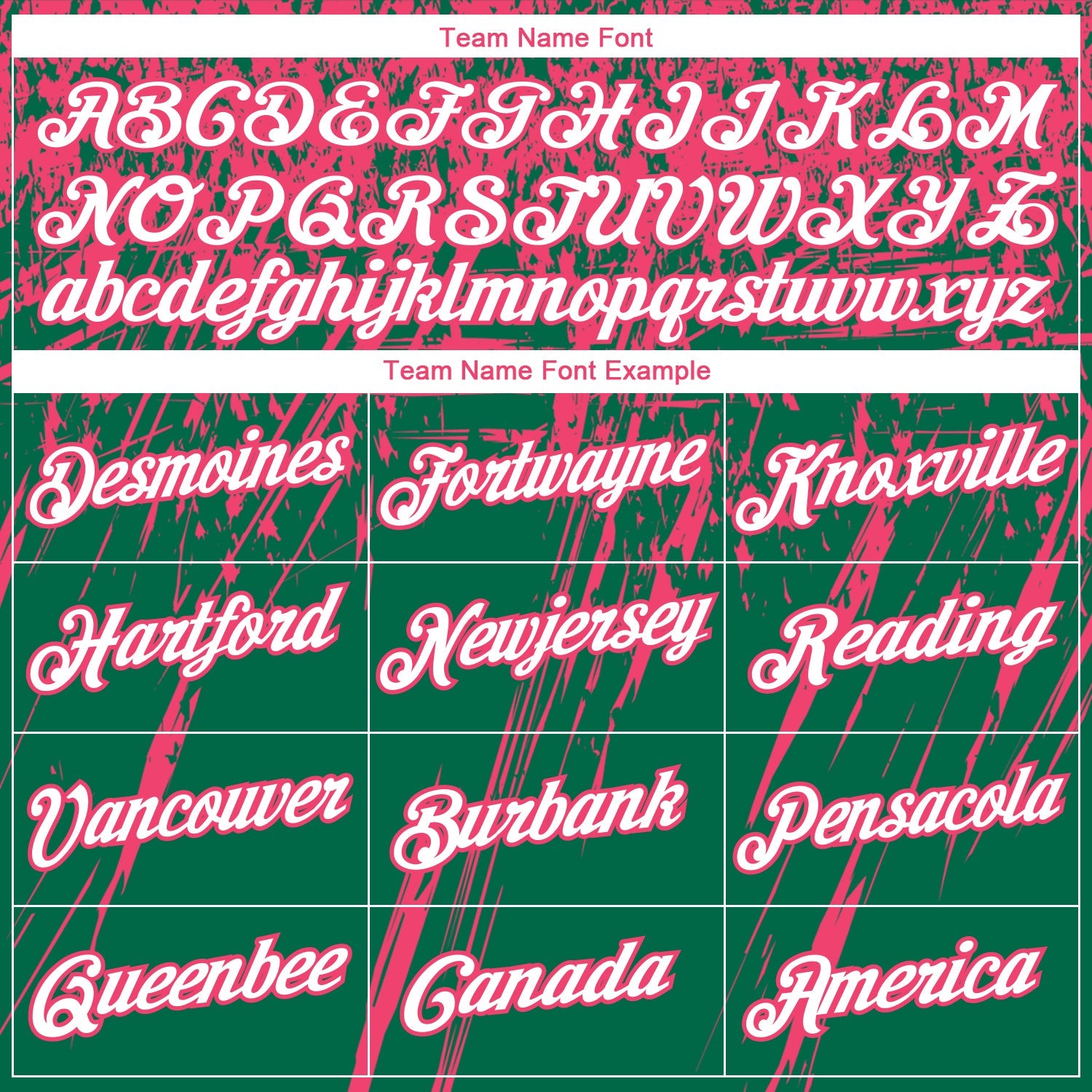 Custom Stitched Kelly Green White-Neon Pink 3D Pattern Design Splash Grunge Art Sports Pullover Sweatshirt Hoodie