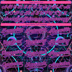 Custom Stitched Black Purple-Pink 3D Pattern Design Magic Mushrooms Over Sacred Geometry Psychedelic Hallucination Sports Pullover Sweatshirt Hoodie