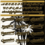 Custom Stitched Black White-Old Gold 3D Hawaii Coconut Trees Sports Pullover Sweatshirt Hoodie