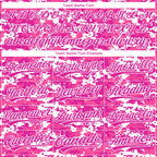 Custom Stitched Camo Deep Pink-White 3D Sports Pullover Sweatshirt Salute To Service Hoodie