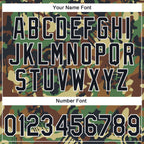 Custom Stitched Camo Black-White 3D Graffiti Drips Sports Pullover Sweatshirt Salute To Service Hoodie