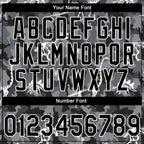 Custom Stitched Camo Black-White 3D Dinosaur Sports Pullover Sweatshirt Salute To Service Hoodie