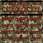 Custom Stitched Camo Black-Orange 3D Animal Tiger Sports Pullover Sweatshirt Salute To Service Hoodie