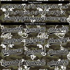 Custom Stitched Camo Black-White 3D Hand Painted Face Sports Pullover Sweatshirt Salute To Service Hoodie