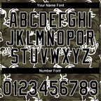 Custom Stitched Camo Black-White 3D Hand Painted Face Sports Pullover Sweatshirt Salute To Service Hoodie