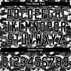 Custom Stitched Camo Black-White 3D Sports Pullover Sweatshirt Salute To Service Hoodie