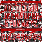Custom Stitched Camo Red-White 3D Sports Pullover Sweatshirt Salute To Service Hoodie
