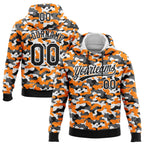 Custom Stitched Camo Black-White 3D Sports Pullover Sweatshirt Salute To Service Hoodie