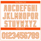 Custom White City Cream-Orange 3D Skull Heart Sports Pullover Sweatshirt Hoodie